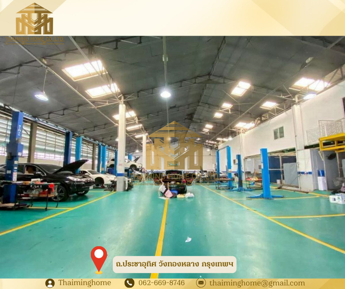 Showroom for rent with built-in service center, 1 and a half rai, over 3000 sq m, Mengjai Pracha Uthit (TW8-14426) – รูปที่ 4