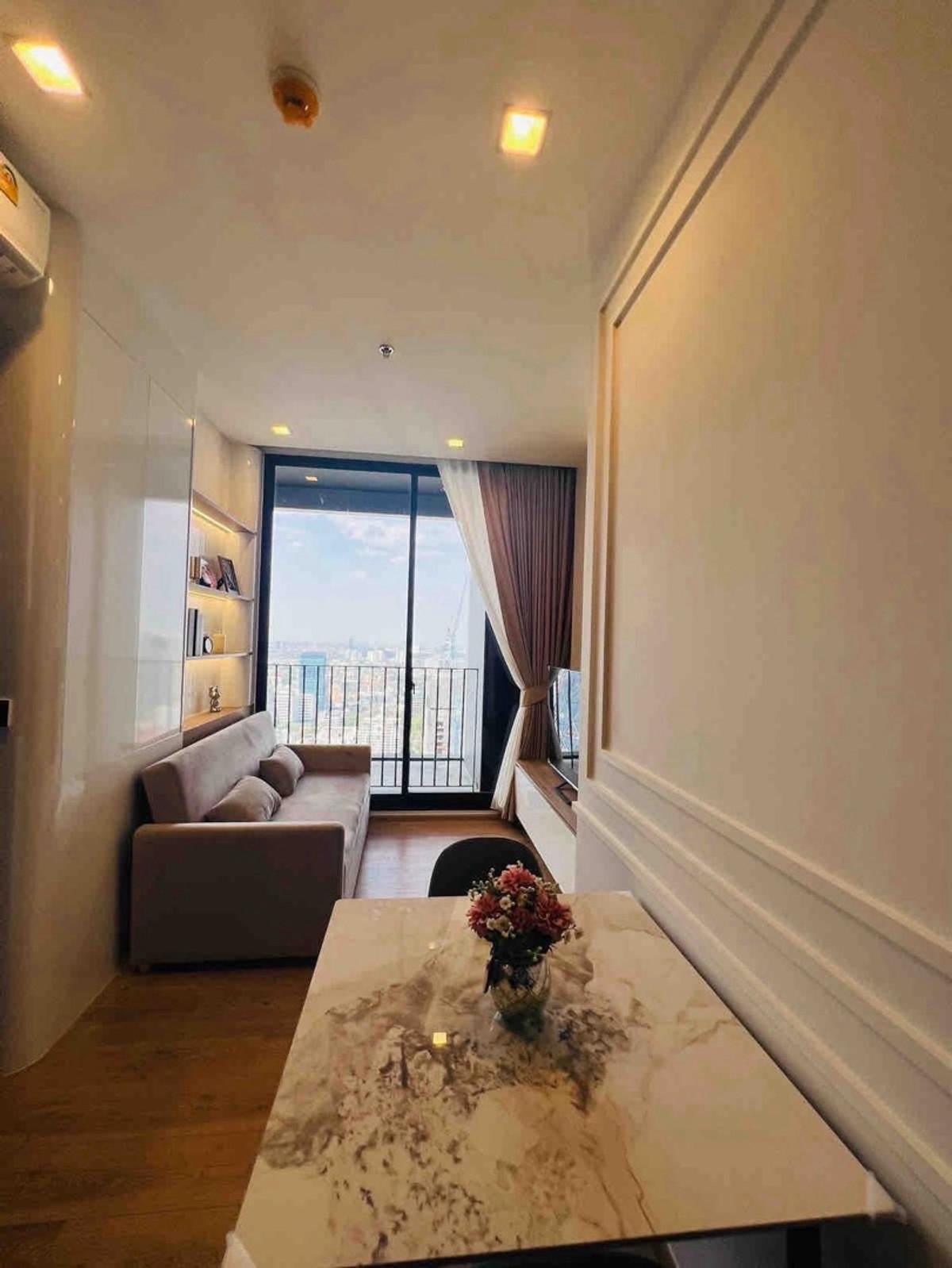 ขายพร้อมผู้เช่า 7.8 ล้านบาท — ห้อง Top Floor วิวเมืองพาโนรามา 360° ใกล้ BTS เพียง 90 เมตร ห้องสวย เฟอร์ครบ – รูปที่ 4
