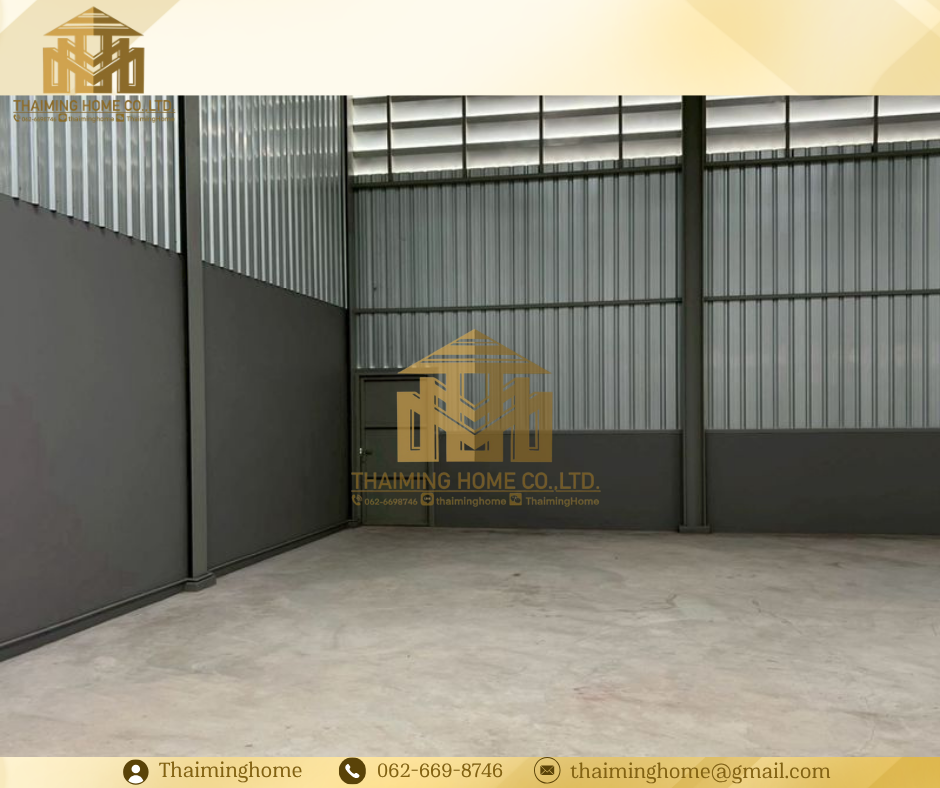 For rent: Newly built warehouse 200 sq m with office and bathroom, Phra Samut Chedi, Khlong Suan, Samut Prakan (TW8-20326) – รูปที่ 3