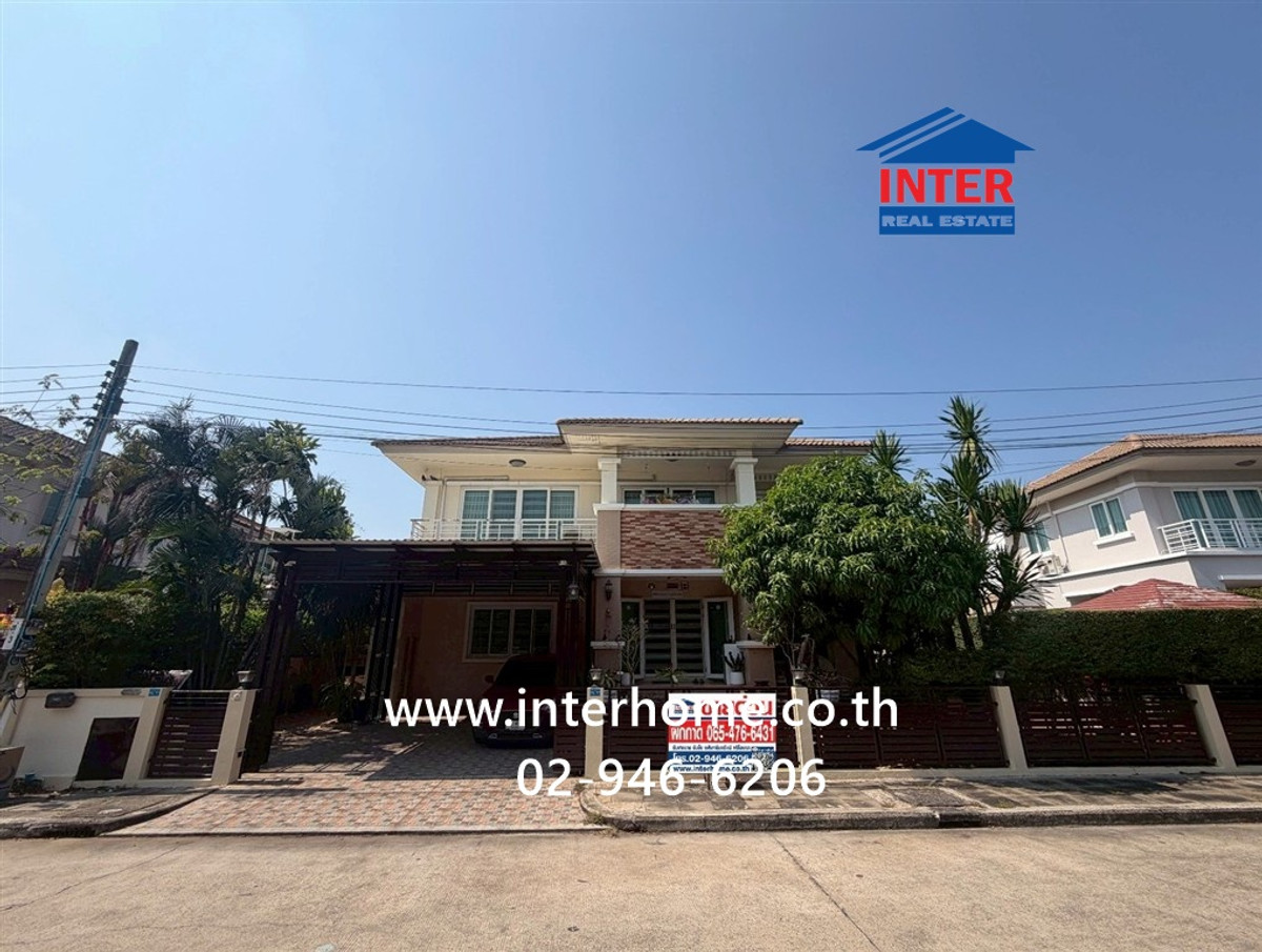 2-story detached house, 102.4 sq m, The Water House Bang Khae Village, Soi Rom Sai, Kanchanaphisek Road, Bang Bon 3 Road, Bang Khae District, Bangkok 2-story detached house, 102.4 sq m, The Water House Bang Khae Village, Soi Rom Sai, Kanchanaphisek Road, Bang Bon 3 Road, Bang Khae District, Bangkok