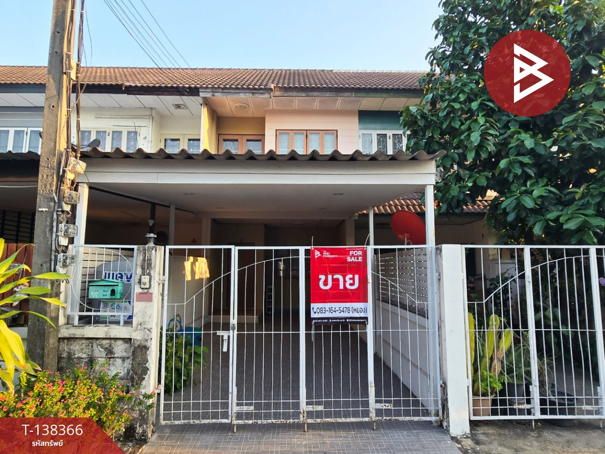 Townhouse for sale Sathaporn Village, Rangsit-Khlong 3, Pathum Thani, ready to move in. Townhouse for sale Sathaporn Village, Rangsit-Khlong 3, Pathum Thani, ready to move in.