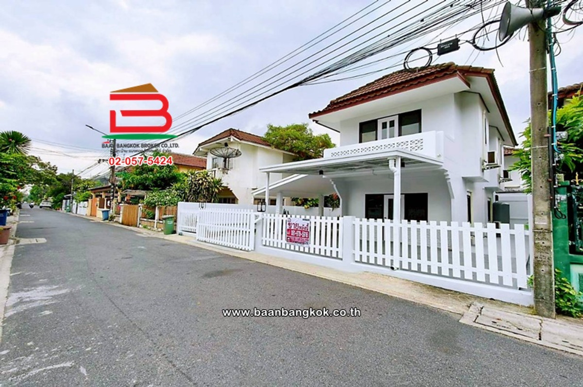 บ้านเดี่ยว หมู่บ้านอัมรินทร์นิเวศน์ 3 ผัง 1 เนื้อที่ 43 ตร.ว. (ซอยสายไหม 13) ถนนพหลโยธิน แขวงสายไหม เขตสายไหม – รูปที่ 2