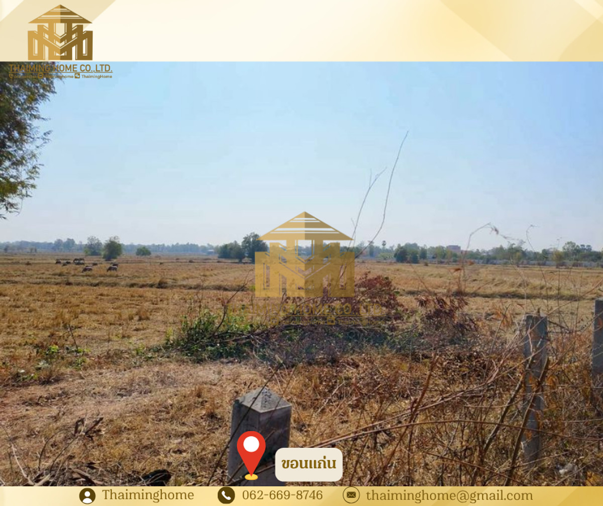 Large plot of land for sale High potential location, Phon District, Khon Kaen (TL07-0826) – รูปที่ 4