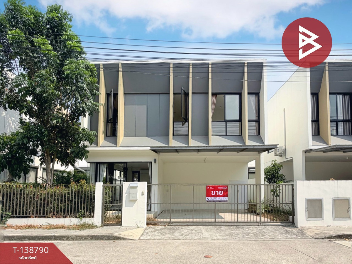 Semi-detached house for sale, AQ Shadi Chonburi-Bypass Village, Chonburi. Semi-detached house for sale, AQ Shadi Chonburi-Bypass Village, Chonburi.