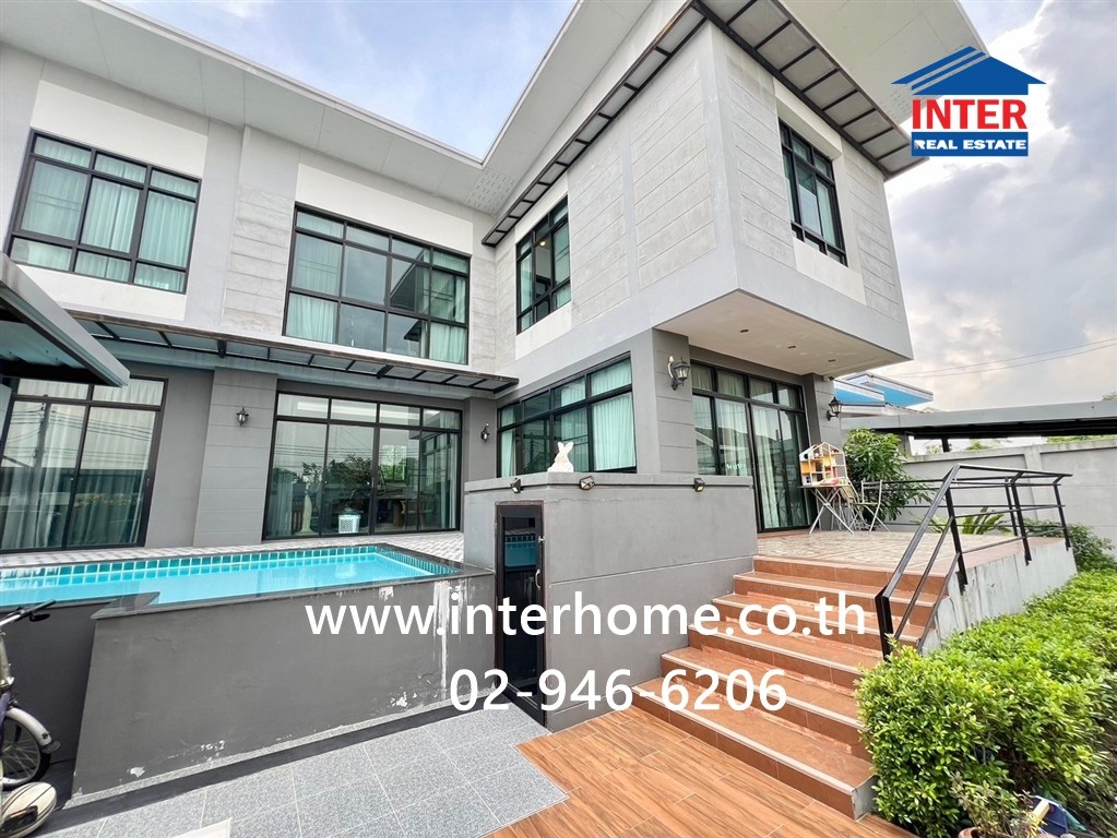 บ้านเดี่ยว 2 ชั้น 100 ตร.ว. บ้านเดี่ยว ซอยสินพัฒนาธานี5/6 ซอยทวีวัฒนา9 ซอยกระทุ่มล้ม18 ถนนพุทธมณฑลสาย4 ถนนทวีวัฒนา เขตทวีวัฒนา กรุงเทพมหานคร – รูปที่ 2