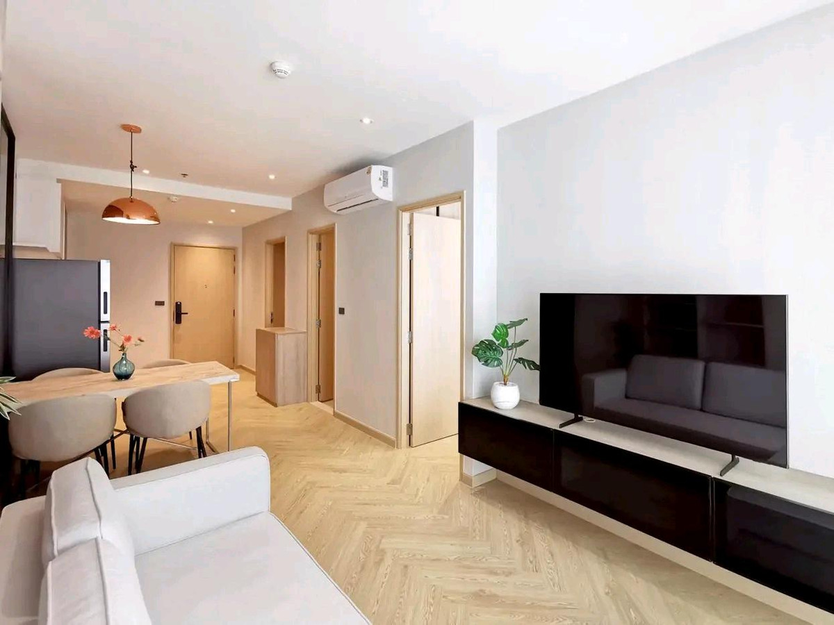 ให้เช่าคอนโด Sky Walk Residence สุขุมวิท 69 (W District) ห้องใหญ่ 2 ห้องนอน พร้อมเข้าอยู่! – รูปที่ 2