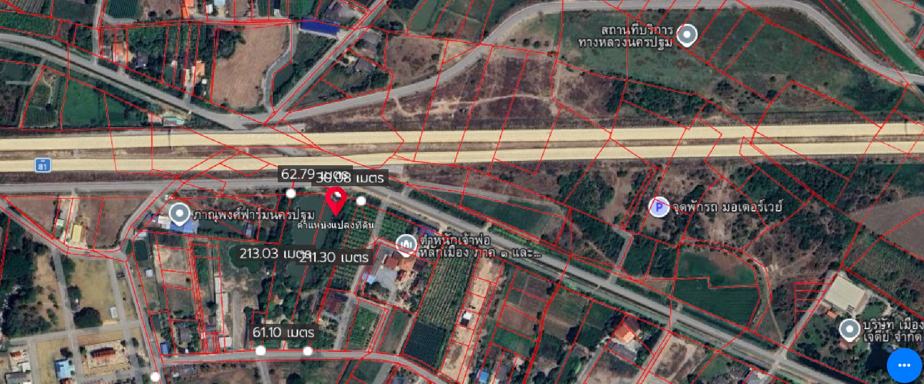  Beautiful land for sale in a prime location, near the expressway, Motorway M81 Bang Yai-Kanchanaburi. – รูปที่ 3