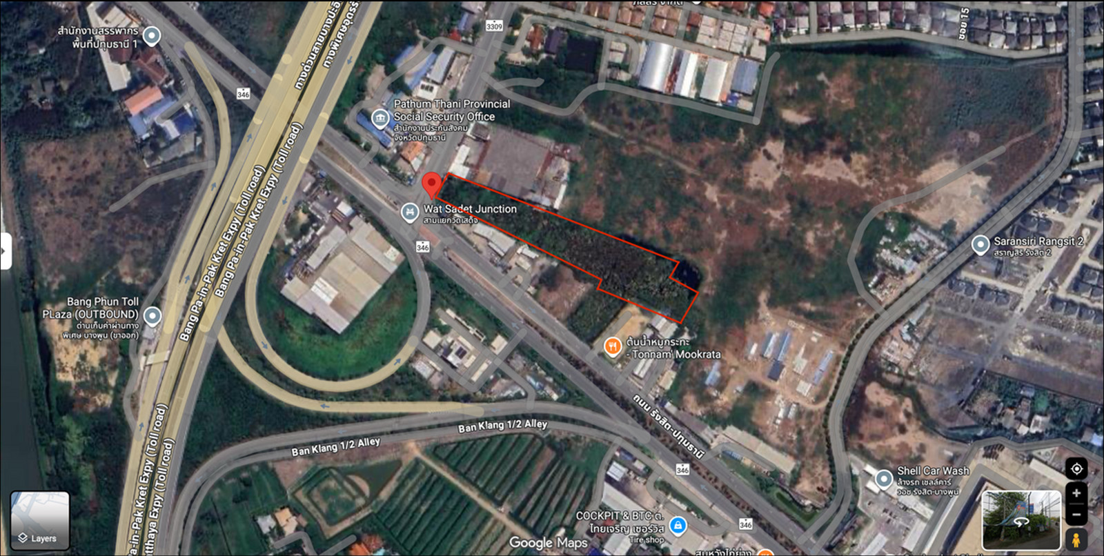 ✨ Land for sale in prime location Rangsit–Pathum Thani Road Suan Phrik Subdistrict Near Bang Phun Expressway Easy city connection Suitable for both living and doing business ✨