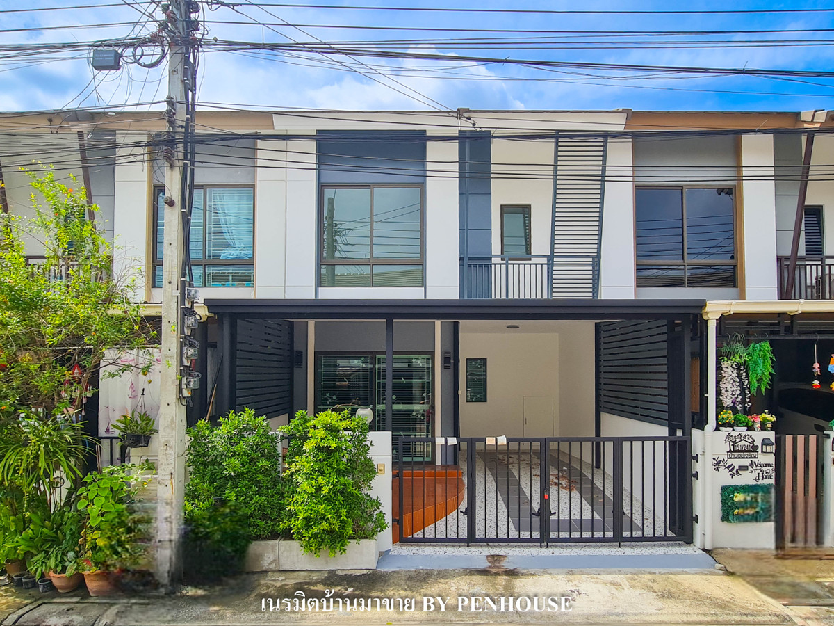 Townhouse for sale, 2 floors, newly renovated, Khubon area, Pruksa Prime Village, Khubon Road 27, Ramindra, close to all amenities, ready to move in. Townhouse for sale, 2 floors, newly renovated, Khubon area, Pruksa Prime Village, Khubon Road 27, Ramindra, close to all amenities, ready to move in.