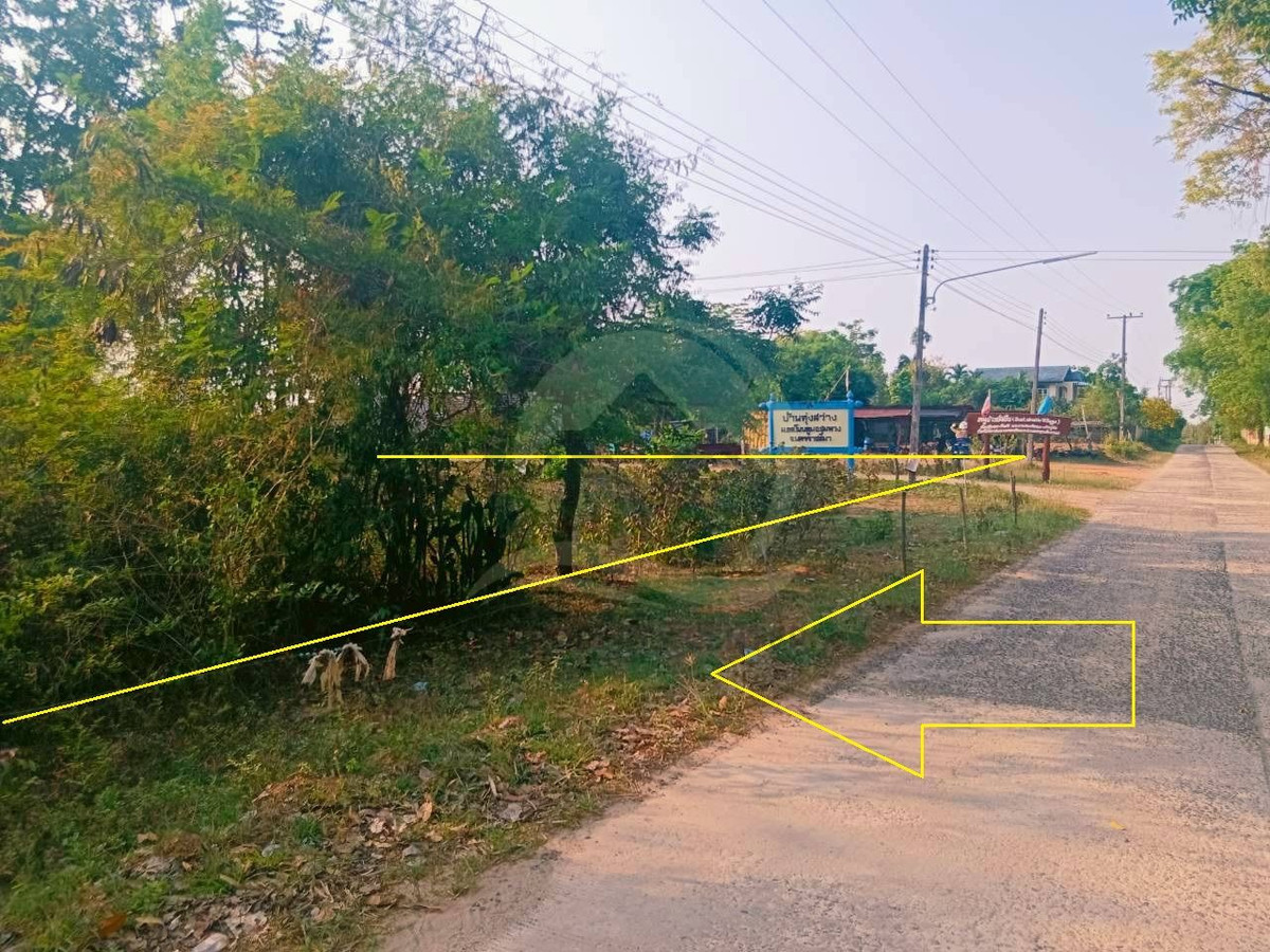 Land 3-3-63 rai (1,563 square wah), corner plot, Soi Ban Thung Sawang Nadi School, Chum Phuang District, Nakhon Ratchasima - Urgent sale, land already filled, special price, ready to use immediately. – รูปที่ 2
