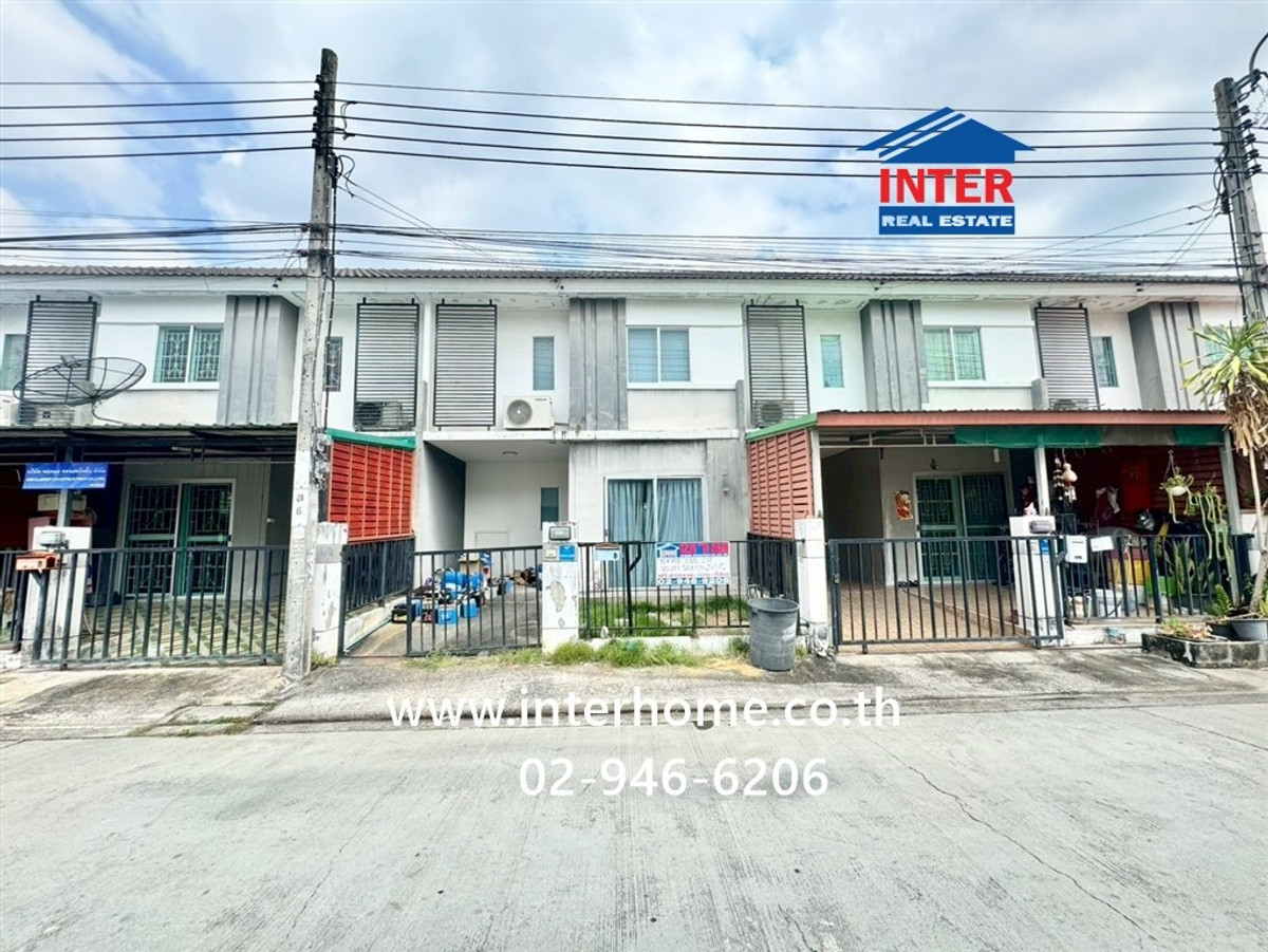 Townhouse, 2 floors, 17.4 sq m, Pruksa Village 84/2 Phetkasem 63-Wongwaen, Soi Phetkasem 63. Kanchanaphisek Road, Phetkasem Road, Bang Khae District, Bangkok