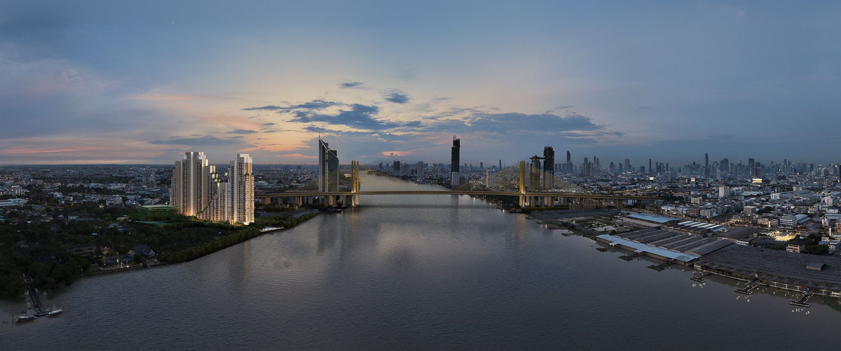 Studio New Condo City View Fully furnished Close to Rama 3 and Sathorn area,  Terminal 21 @ Nue Riverest Ratburana – รูปที่ 3