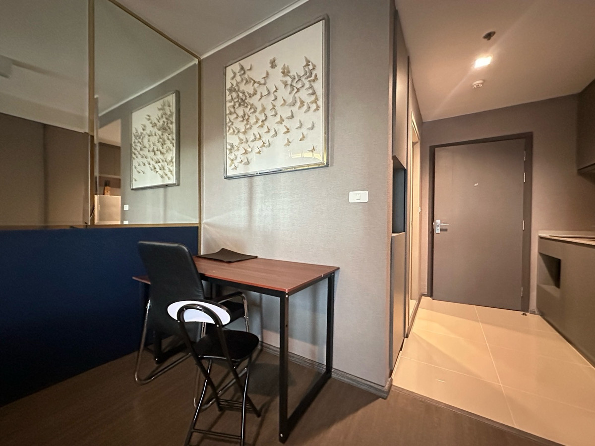 For rent ให้เช่าคอนโด ideo sukhumvit 93 (ไอดีโอ สุขุมวิท 93) ชั้นสูง 24+ ตึก A Studio 27 ตร.ม 12,000 /เดือน. – รูปที่ 2