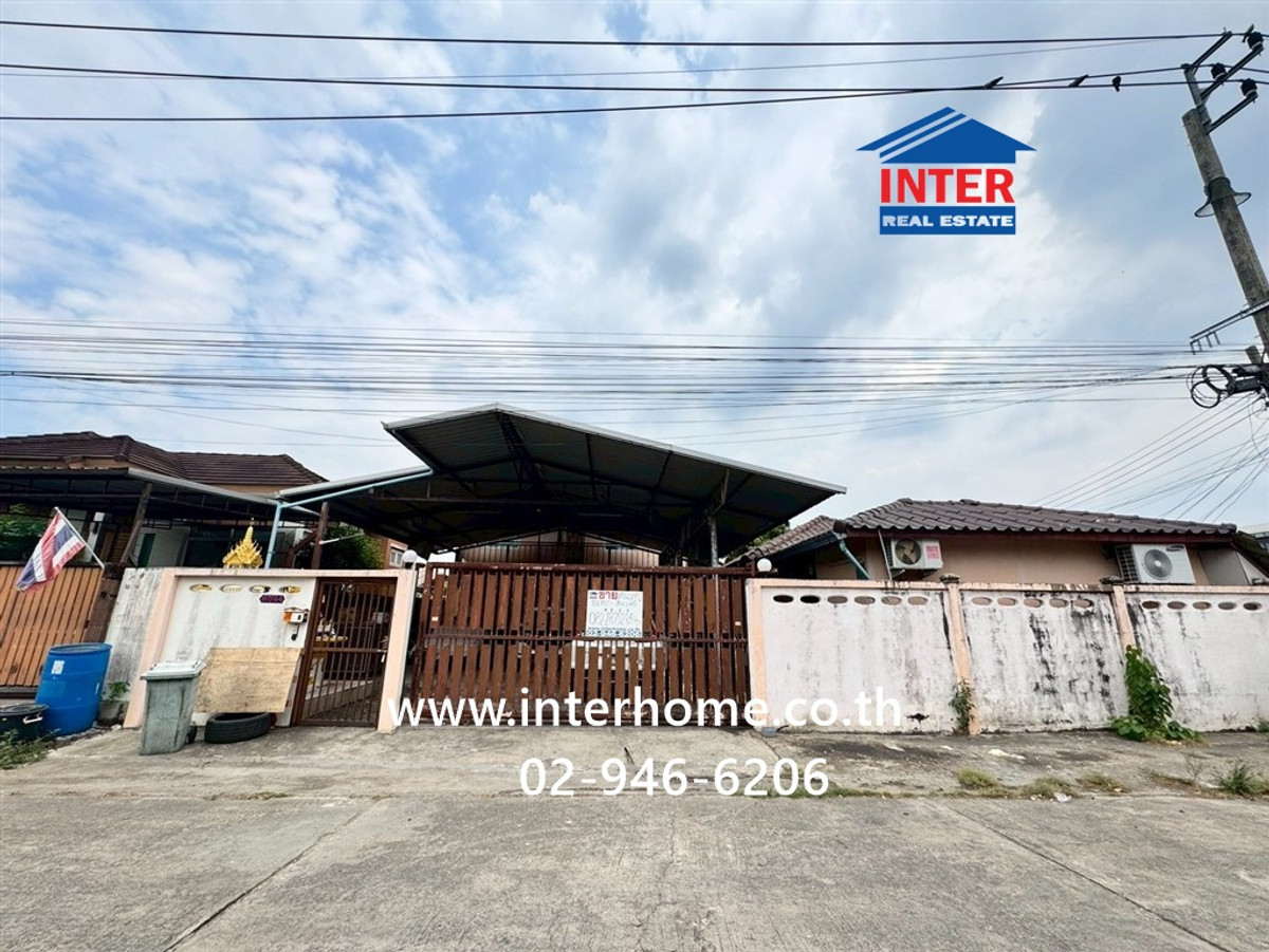 2-story detached house, 100 sq m, Sinpatthana Thani Village, Soi Thawi Watthana 9, Phutthamonthon Sai 3 Road. Thawi Watthana Khlong Road, Thawi Watthana District, Bangkok