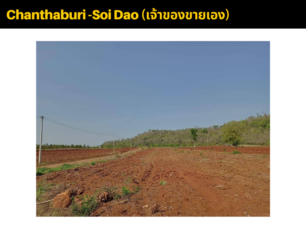 ขายที่ดินแปลงใหญ่ติดถนน ต.ทุ่งขนาน อ.สอยดาว จันทบุรี (4/5/2569) – รูปที่ 4