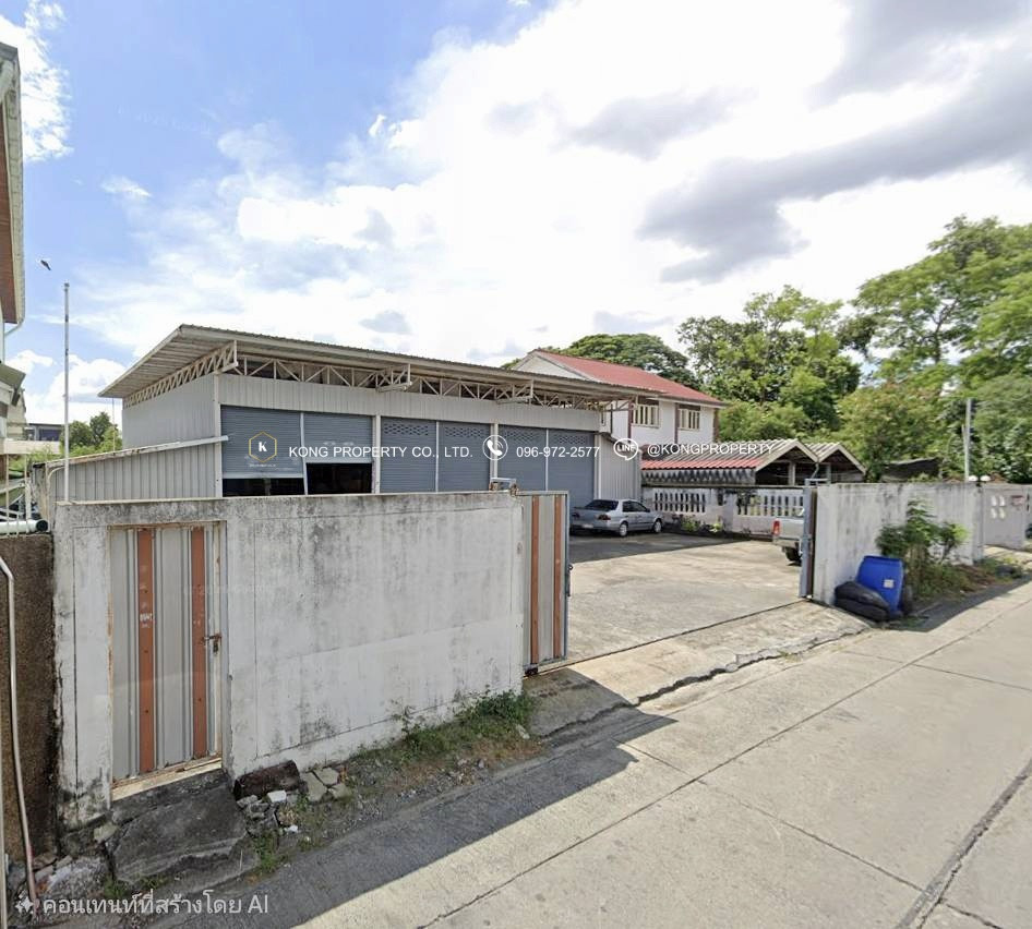 ให้เช่าโกดัง ดอนเมือง – สรงประภา 541 ตร.ม. ใกล้ทางด่วนศรีสมาน – รูปที่ 2