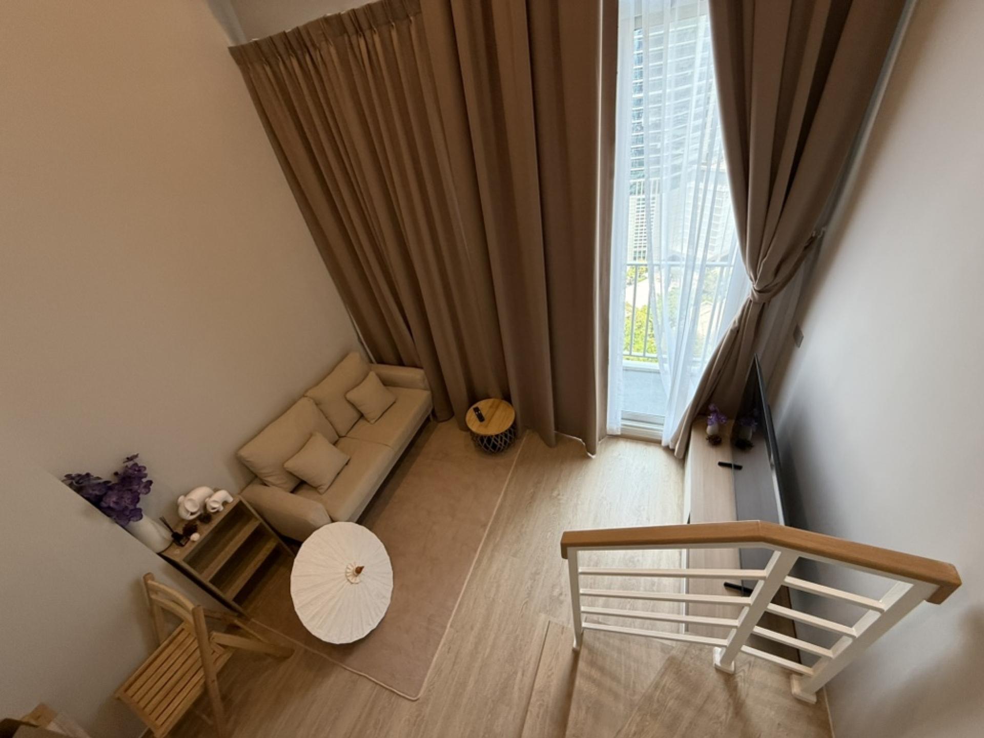 Very new room for rent!!! Culture Chula (Culture Chula) one bedroom (36 sq m) 28,000 baht per month !! North room is not hot!!!