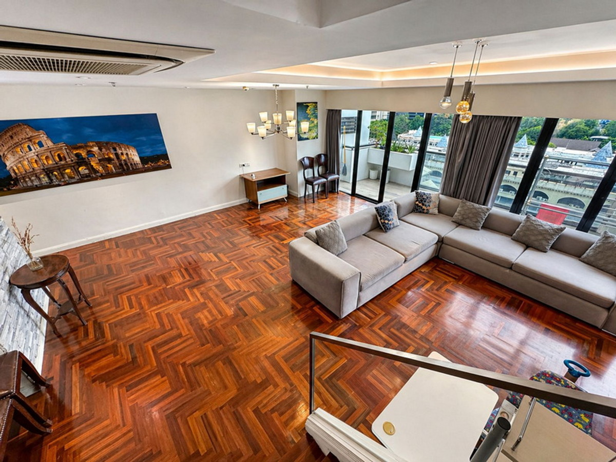 Beautiful condo for sale, Duplex 188 sqm., 3 bedrooms @Phrom Phong Beautiful condo for sale, Duplex 188 sqm., 3 bedrooms @Phrom Phong