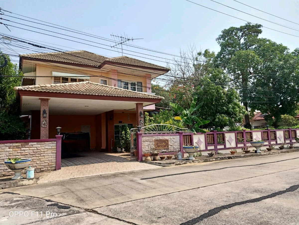 ขายด่วน ! อายุมากแล้ว ดูแลบ้านไม่ไหวบ้านเดี่ยวหลังมุม 107 ตร.วา หมู่บ้านเทพธารินทร์ คลอง 11 ปทุมธานี บ้านสวยพร้อมอยู่  – รูปที่ 2
