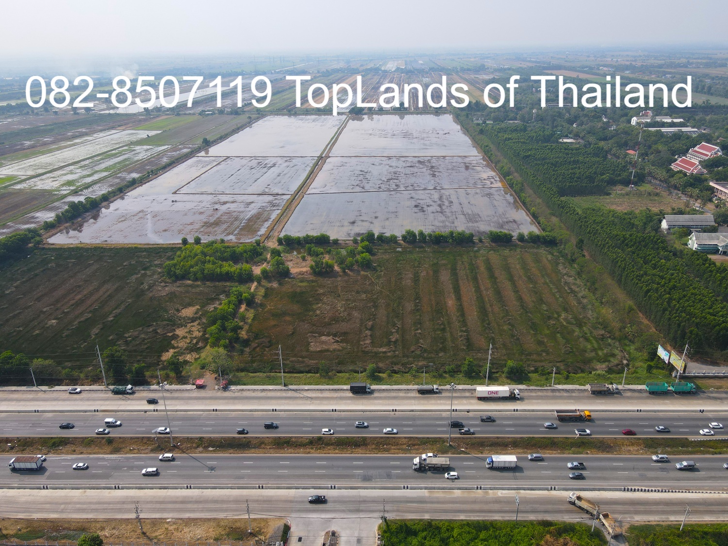 ขาย ที่ดิน วังน้อย จ.พระนครศรีอยุธยา ติดถนนพหลโยธิน เนื้อที่ 142 ไร่ เหมาะสร้าง ศูนย์กระจายสินค้า – รูปที่ 3