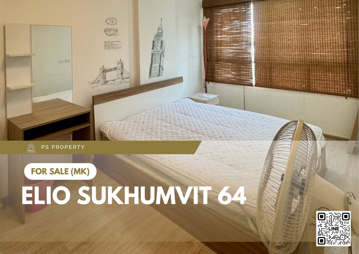 Urgent Sale ✨ Elio Sukhumvit 64 ✨ Fully furnished and equipped with appliances. Near BTS Punnawithi. Urgent Sale ✨ Elio Sukhumvit 64 ✨ Fully furnished and equipped with appliances. Near BTS Punnawithi.