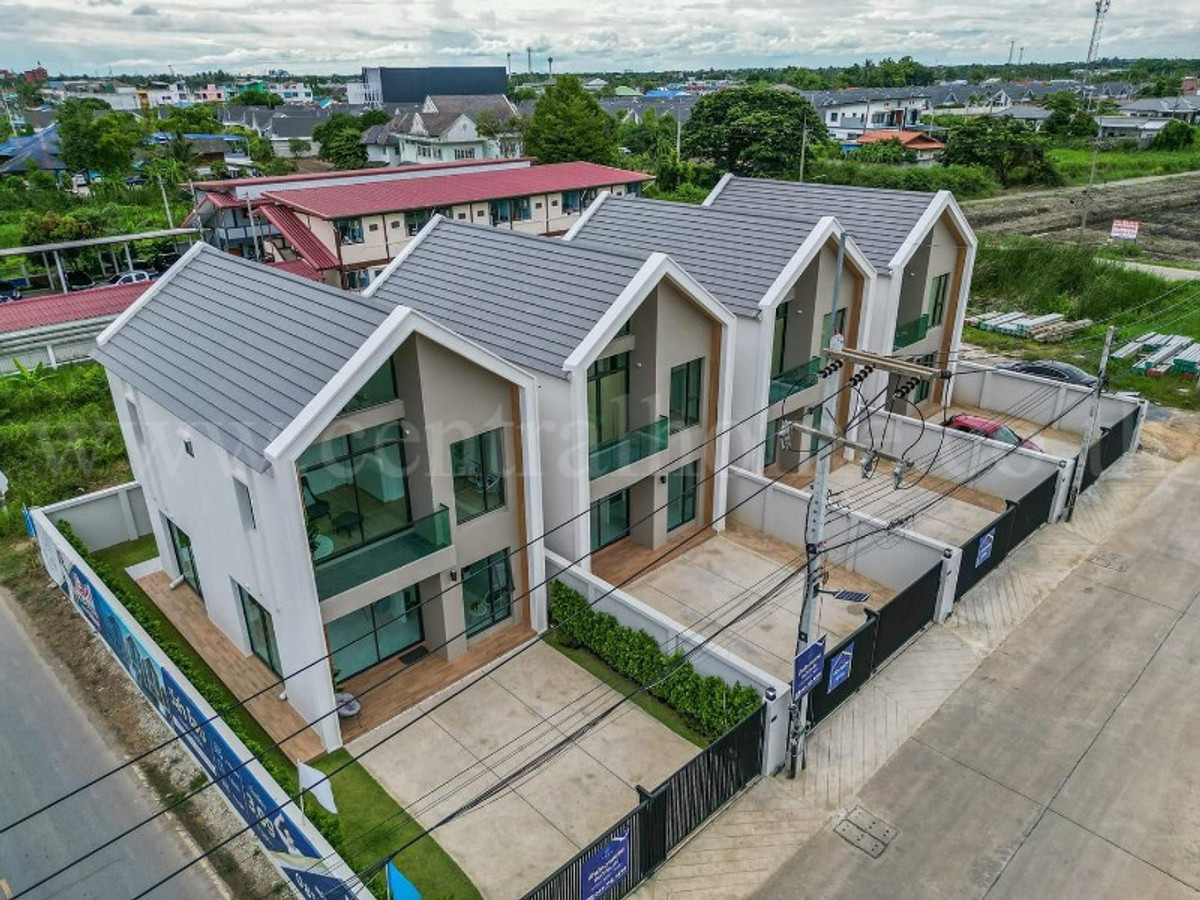 บ้านเดี่ยว วีล่า โฮม แอท สามพราน นครปฐม บ้านใหม่ แปลงหลังมุม สไตล์นอร์ดิก ราคาถูก – รูปที่ 2