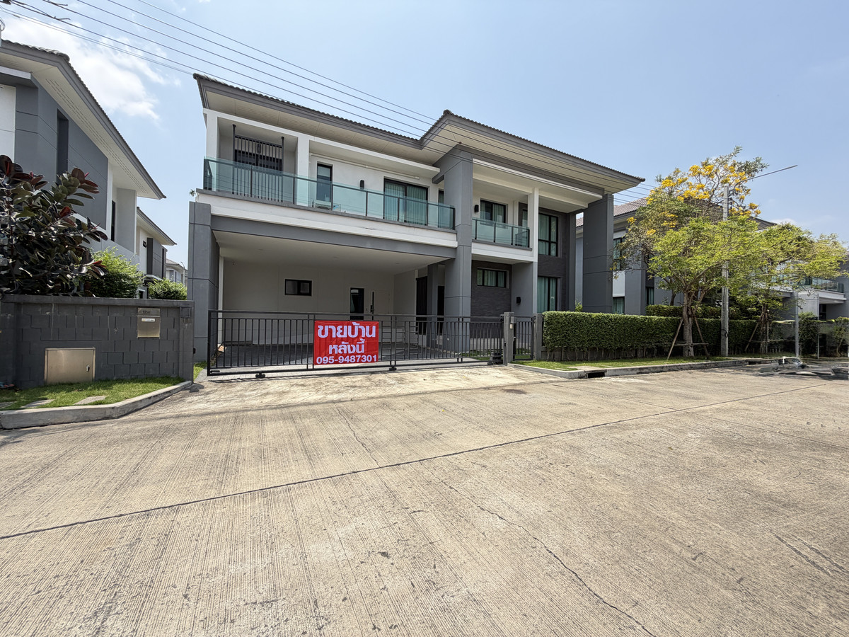 Single house for sale, 89 sq m. The city Ratchaphruek-Suan Phak, new house, never lived in, near the expressway. Single house for sale, 89 sq m. The city Ratchaphruek-Suan Phak, new house, never lived in, near the expressway.