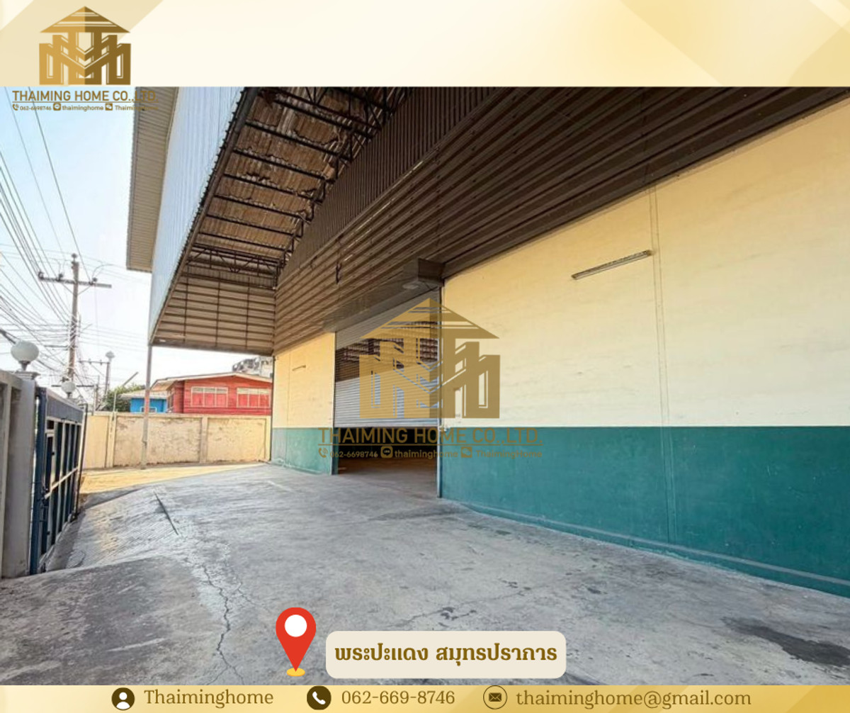 ให้เช่า โรงงาน/โกดังสินค้า ผังสีม่วง 1ไร่ 2งาน พระประแดง สมุทรปราการ (TW8-16026) – รูปที่ 3
