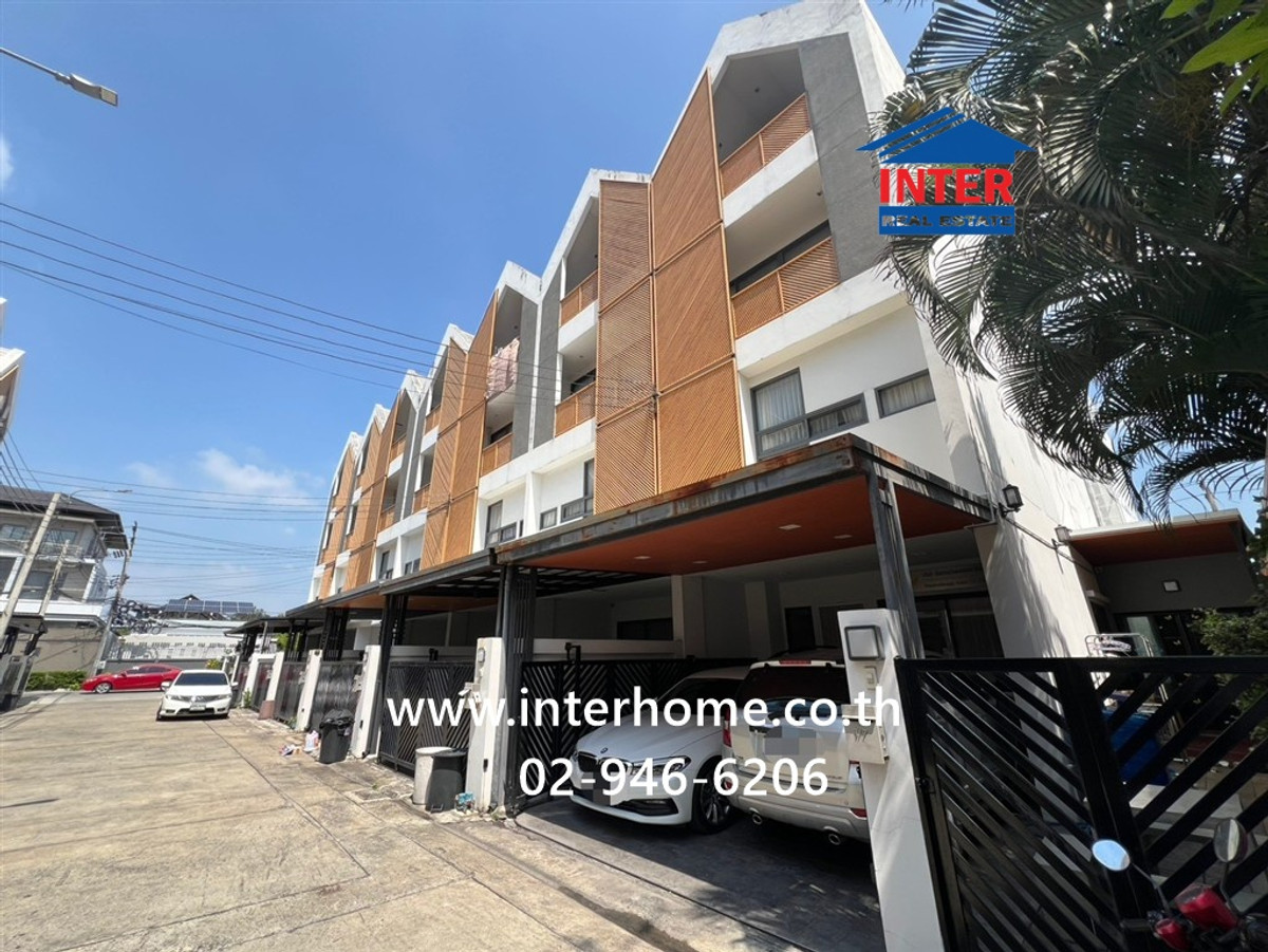 ทาวน์โฮม 4 ชั้น 30.7 ตร.ว. โครงการ เดอะล็อฟท์ บาย ไอ-เซน ซอยนาคนิวาส48 แยก14 ถนนลาดพร้าว ถนนซอยนาคนิวาส48 เขตลาดพร้าว กรุงเทพมหานคร – รูปที่ 2