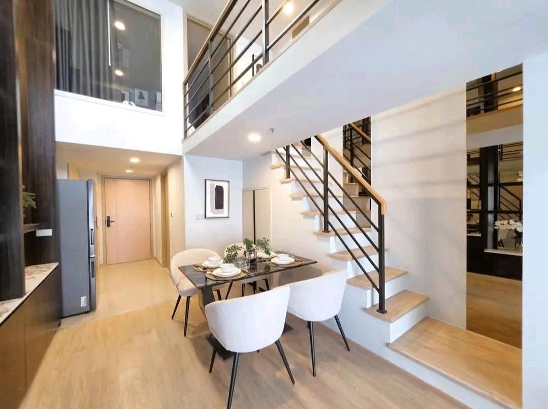 🚇💦 Just 290 m. from BTS Saladaeng, only 350 m. from MRT Samyan, Duplex 2 Bedroom room. – รูปที่ 4