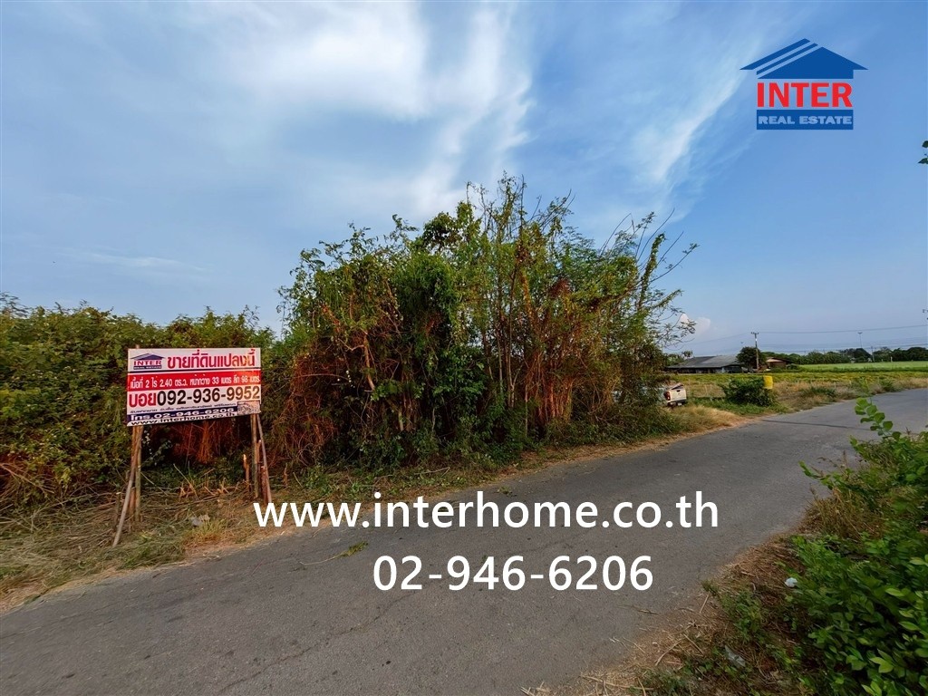 Vacant land 2 rai 2.4 sq m. land near Delta Maxing, Nakhon Pathom, near Ban Yang Subdistrict Administrative Organization. Special Highway No. 81 (M81), Khlong Kasim Road, Mueang Nakhon Pathom, Nakhon Pathom – รูปที่ 3