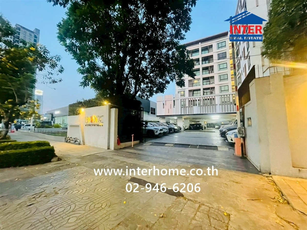 Condominium 33.61 sq m. Bridge Narathiwat Sathorn-Narathiwat Road Narathiwat Ratchanakarin Road, Yannawa District, Bangkok