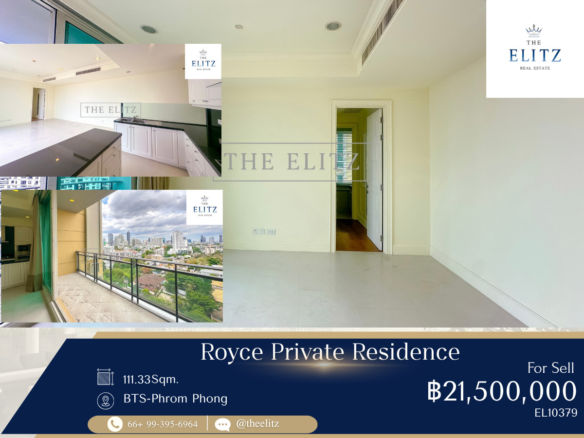 ✨ Best Value Deal! Royce Private Residences for Sale – Premium Unit, Fully Furnished, Prime Location Sukhumvit ✨ Best Value Deal! Royce Private Residences for Sale – Premium Unit, Fully Furnished, Prime Location Sukhumvit