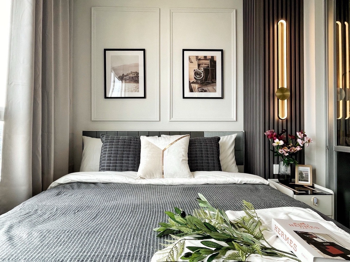 The is selling it himself, Lumpini On Nut 46, newly decorated room, Modern Luxury style, installments starting at 5,000-5,500 baht. The is selling it himself, Lumpini On Nut 46, newly decorated room, Modern Luxury style, installments starting at 5,000-5,500 baht.