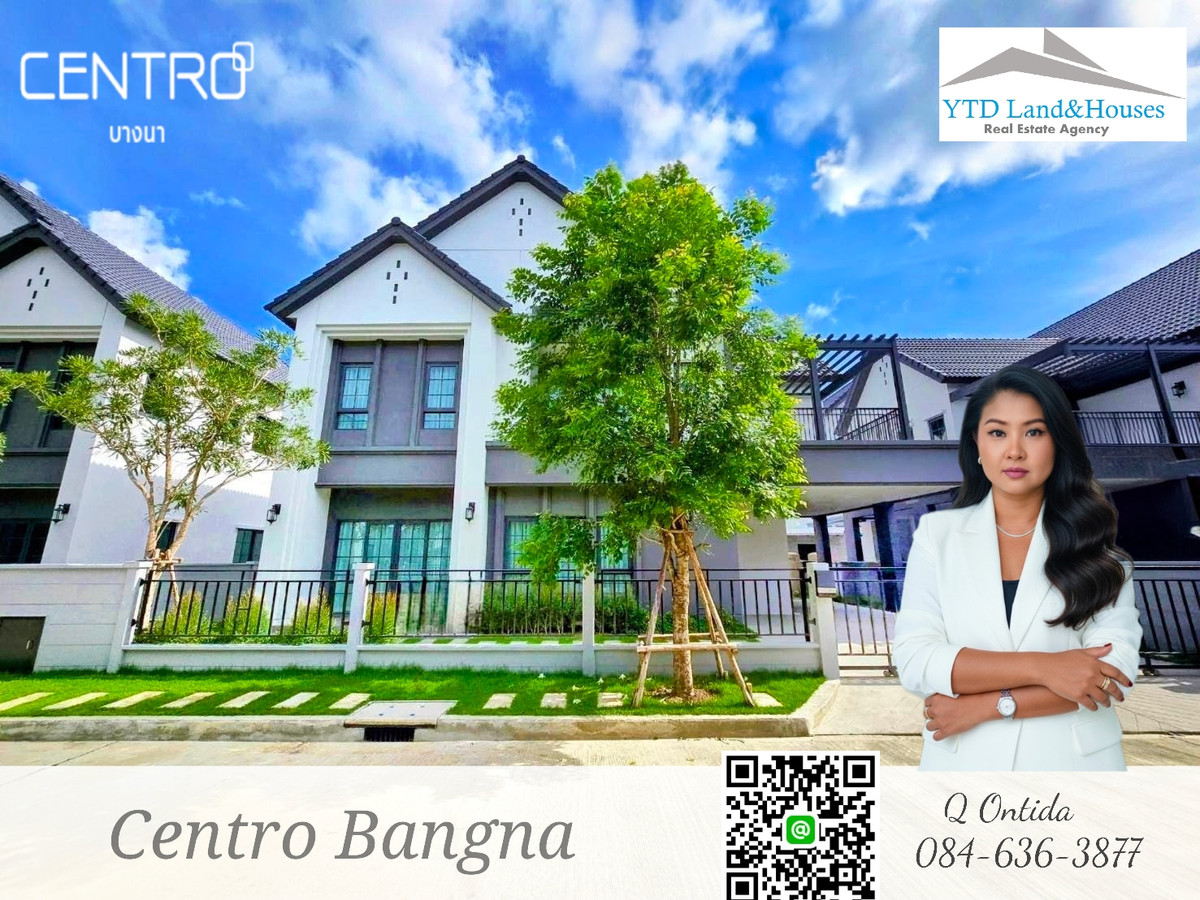ให้เช่าบ้านเดี่ยว โครงการ Centro บางนา บ้านเดี่ยวดีไซน์ใหม่ติดเมกะ-บางนา ทำเลทอง! 3นาทีถึง Mega Bangna เดินทางสะดวกสุดๆ บ้าน Type ใหญ่สุด มีห้องแม่บ้าน แปลงใกล้สวน ให้เช่าบ้านเดี่ยว โครงการ Centro บางนา บ้านเดี่ยวดีไซน์ใหม่ติดเมกะ-บางนา ทำเลทอง! 3นาทีถึง Mega Bangna เดินทางสะดวกสุดๆ บ้าน Type ใหญ่สุด มีห้องแม่บ้าน แปลงใกล้สวน