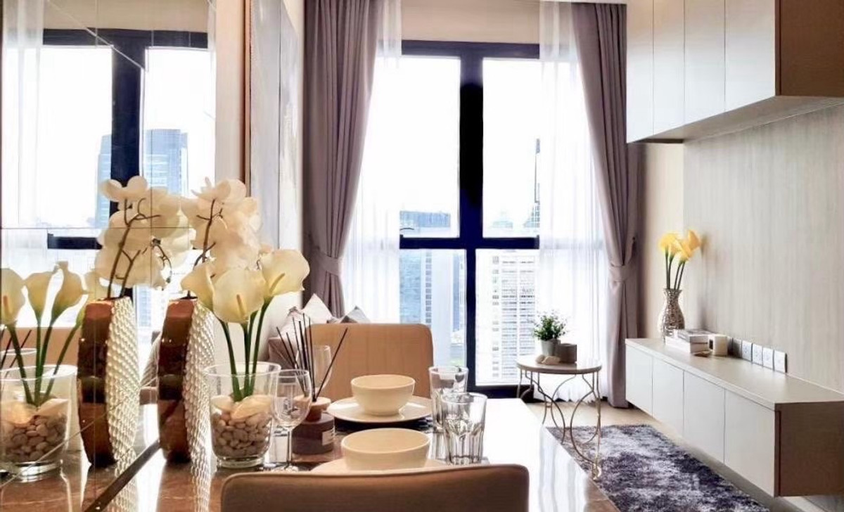 📣 ()ให้เช่า คอนโด Ashton asoke ชั้นสูงวิวสวย ห้องมุม หัวนอนไม่ติดใคร – รูปที่ 4