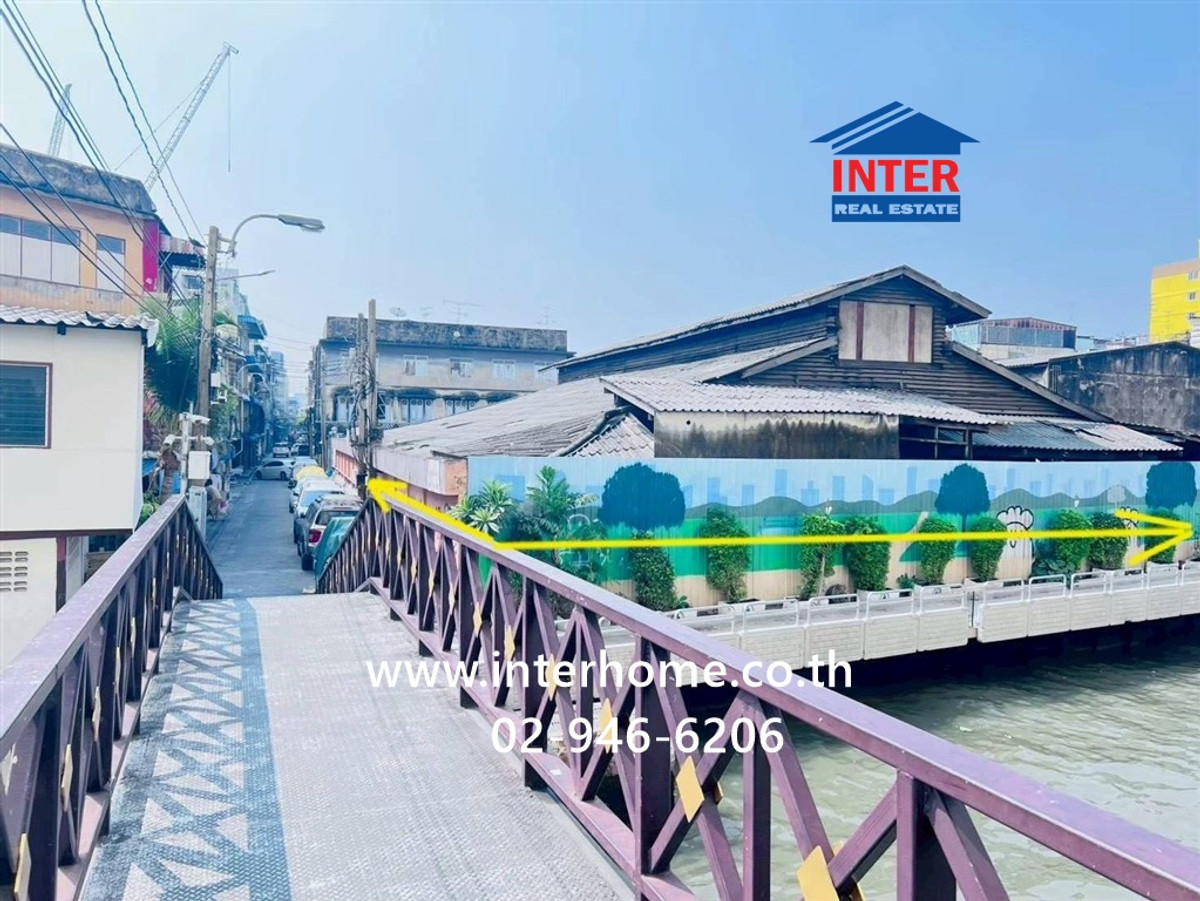 Land + building, 1 floor, 200 sq m, near Prince Palace Hotel, Bangkok, near Bo Bae Market, near White Bridge, Nursery Alley. Chakkraphatphong Road Bamrungmuang Road Pom Prap Sattru Phai District Bangkok – รูปที่ 2