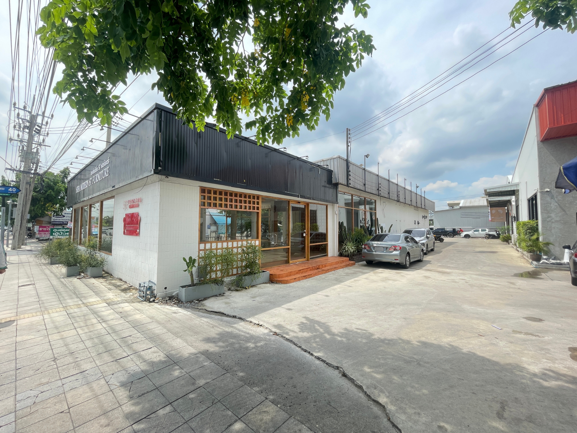 Land for sale with buildings + warehouse, next to Sai Mai Road, width 53 meters, suitable for projects and markets, Soi Sai Mai 40, area 4 rai 1 ngan 82 sq m, near the Green Line BTS station, CPOC intersection, Don Mueang Airport. – รูปที่ 4