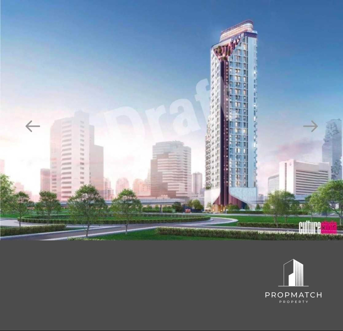 ✨Flash Deal ✨ CULTURE Chula ( 3Bed 3Bath 107SQM.) พร้อมอยู่ ! เพียง  22,990,000 บาท Tel.0981315848 @propmatch