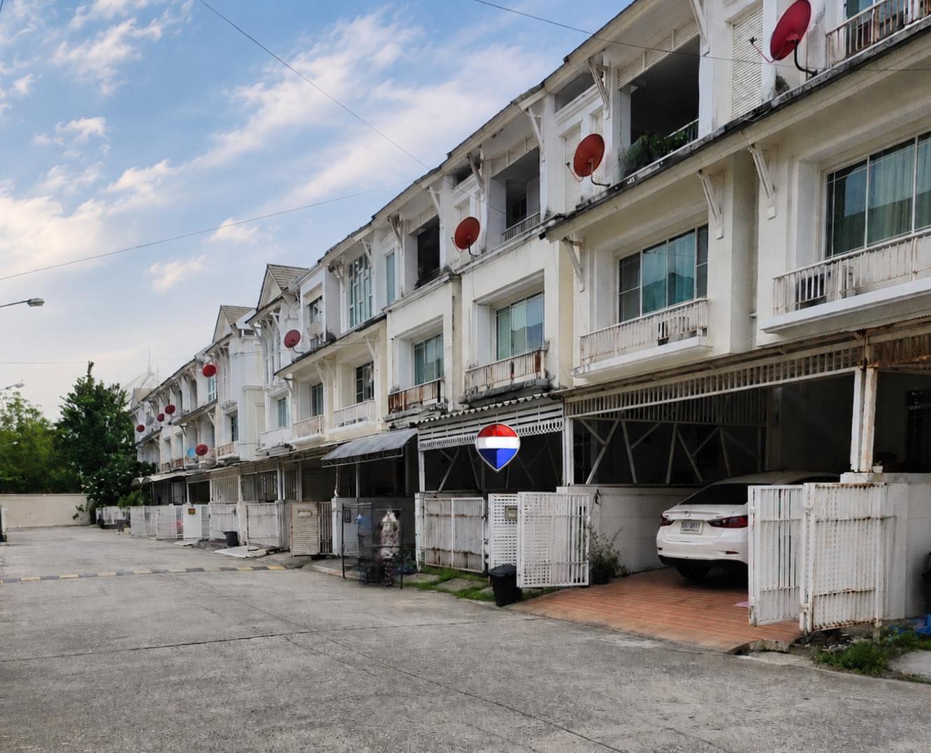 (New arrival! ) Townhome 3 bedrooms, The Terrace Rama 2-Tha Kham (👍 Sold with tenant At the best price!! Get the difference immediately)