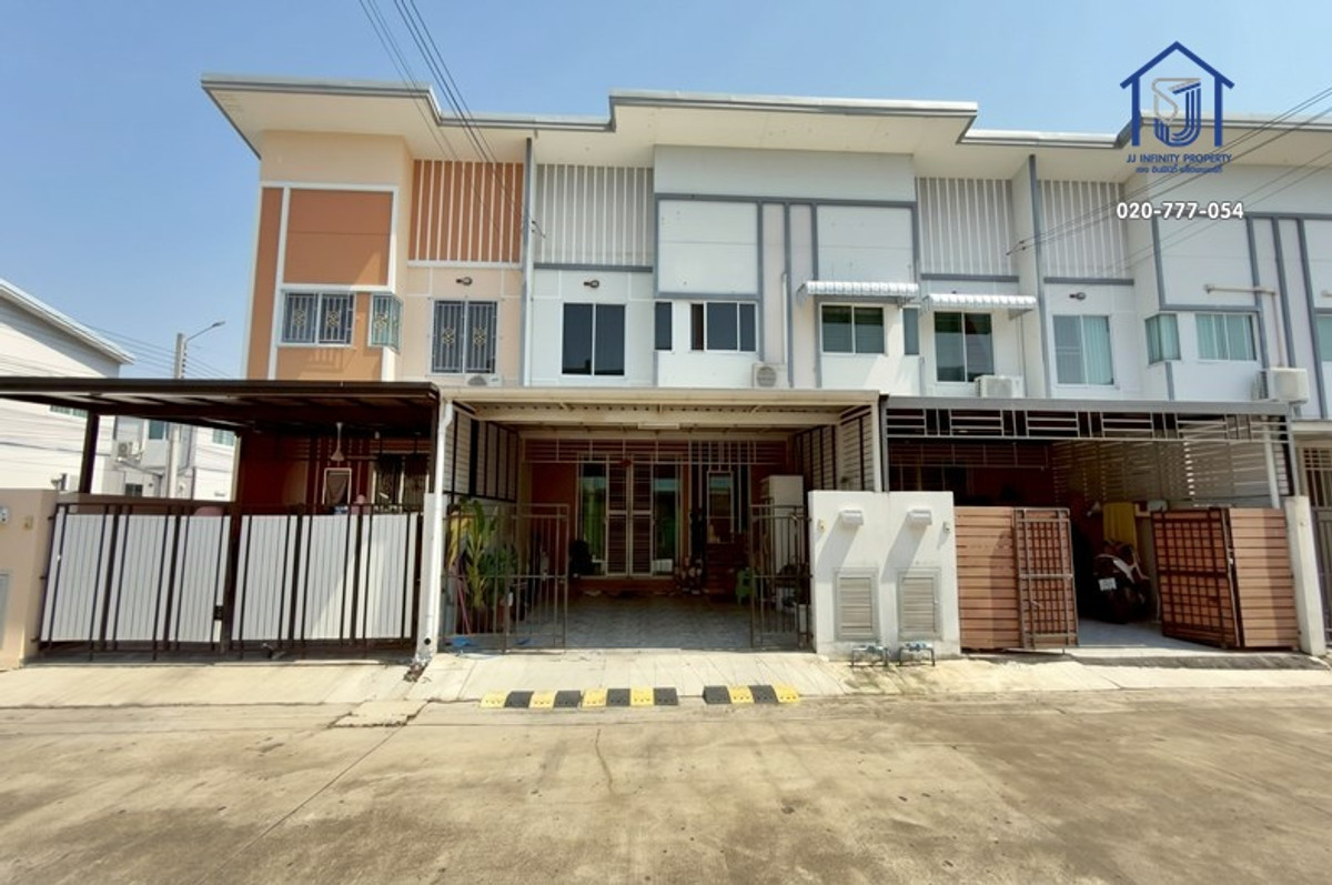 2-story townhome for sale, RK Park Ramindra-Safari Village. Road along Khlong Song Near Fashion Island 2-story townhome for sale, RK Park Ramindra-Safari Village. Road along Khlong Song Near Fashion Island