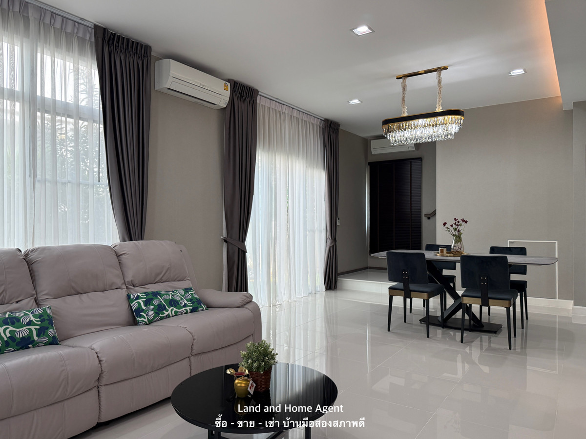 ให้เช่า บ้านเดี่ยว มัณฑนา 2 บางนา กม.7 พร้อมอยู่ ติด Mega Bangna – รูปที่ 2