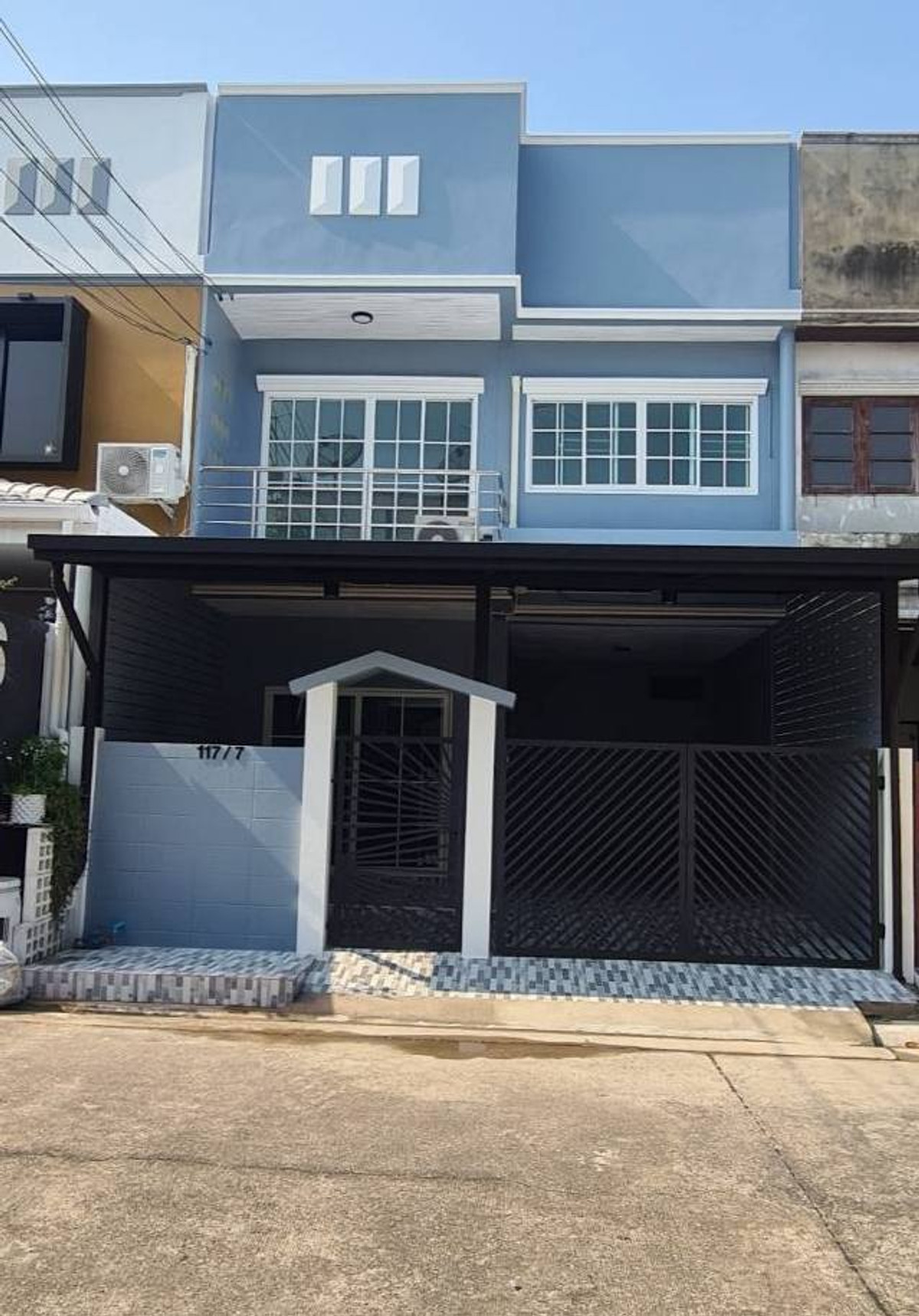 🔥 2-story townhouse for sale, Nattakan Village Saimai 64 Nattakan Village Saimai 64 ✅ Renovated the whole house. Completely added and ready to move in.