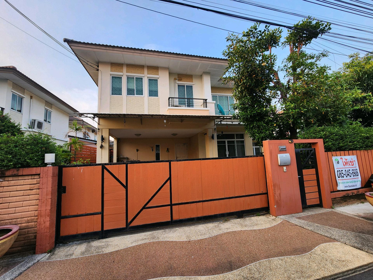 ให้เช่าบ้านเดี่ยวราชพฤกษ์แปลงริม 3 ห้องนอน 3 ห้องน้ำ มีพื้นที่ข้างบ้าน เลี้ยงสัตว์ได้เพียง 32k ต่อเดือน – รูปที่ 2