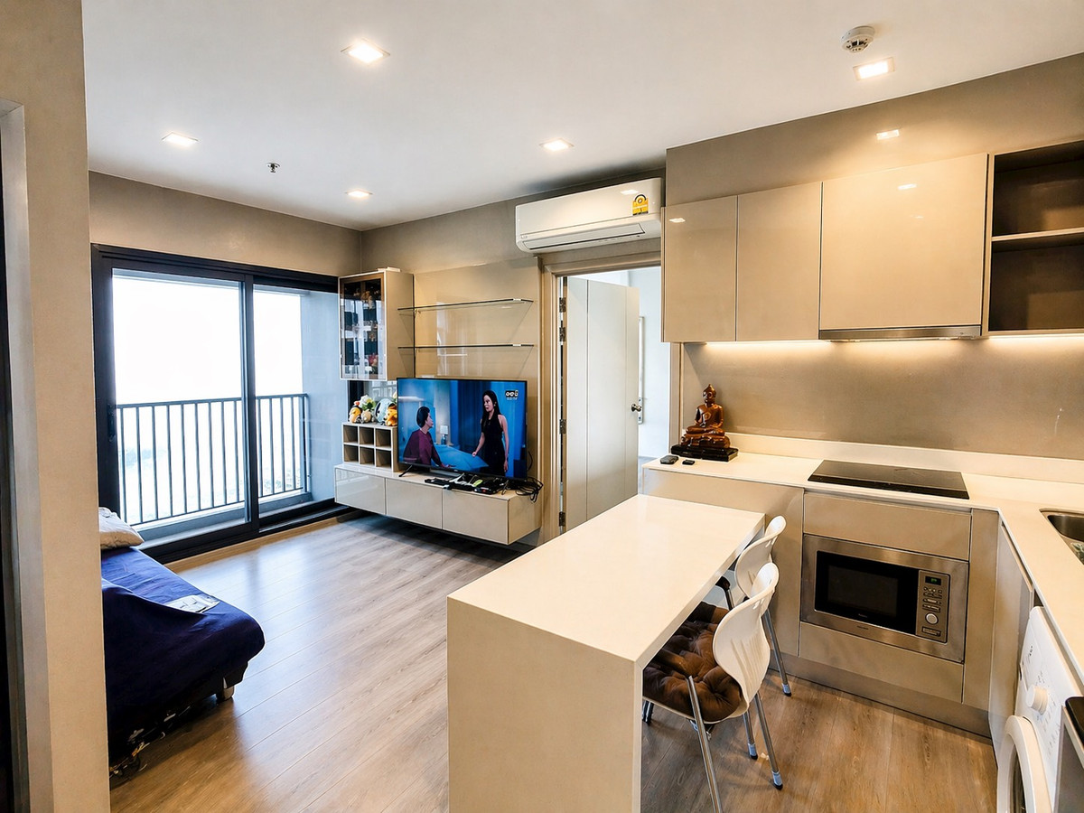🏙️ Urgent sale!  The Politan Rive, beautiful room, river view, full Chao Phraya view 🌊