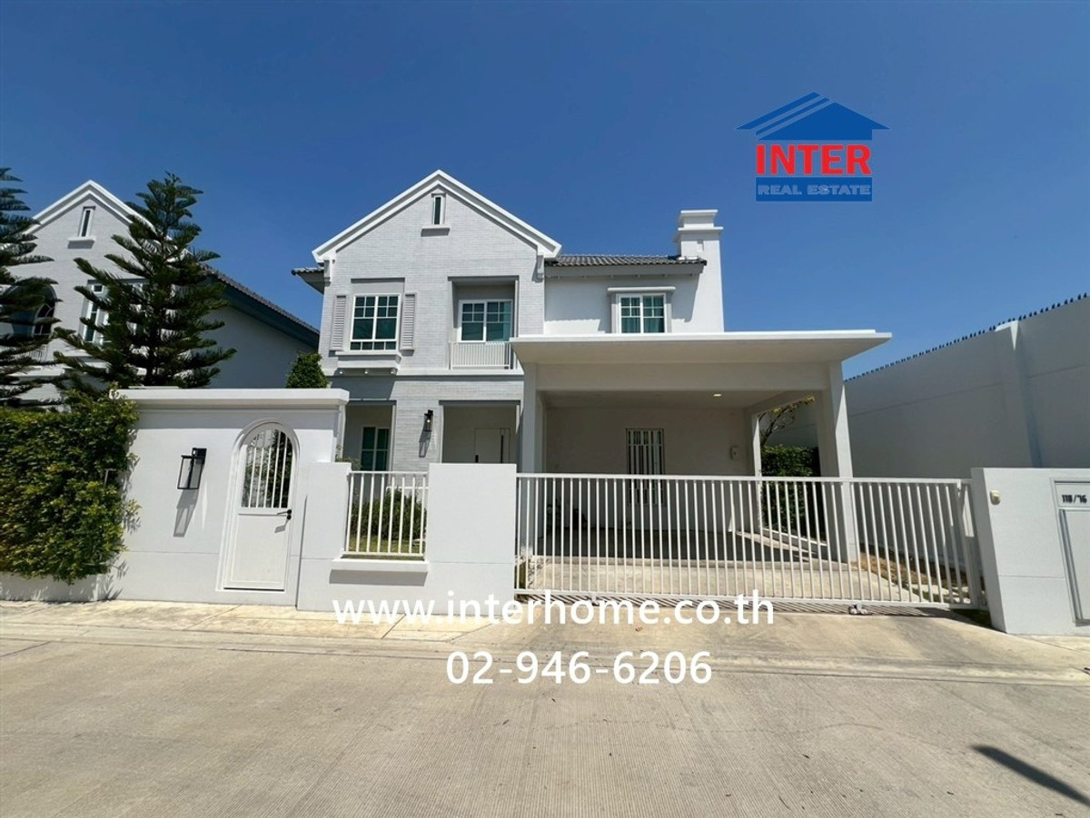 บ้านเดี่ยว 2 ชั้น 62 ตร.ว. หมู่บ้านชัยพฤกษ์2 รังสิต-คลอง4 ถนนรังสิต-นครนายก ธัญบุรี ปทุมธานี – รูปที่ 3