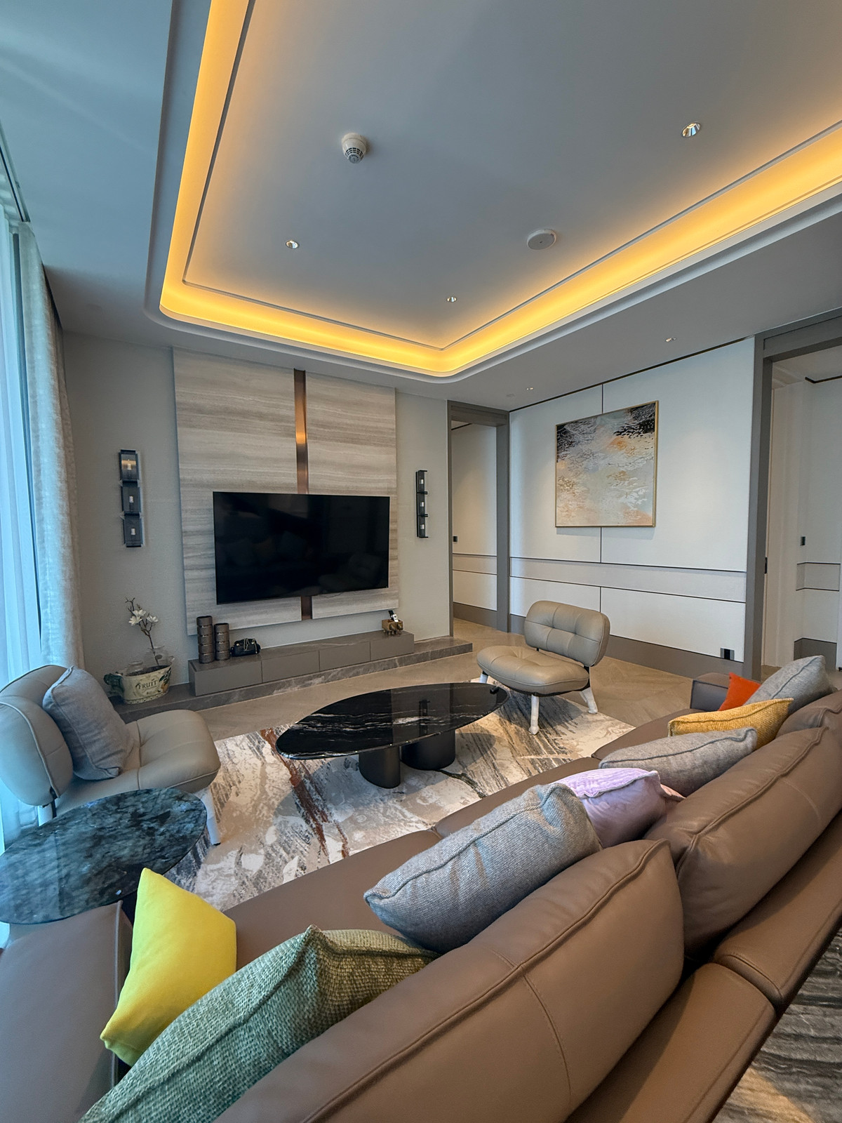 ห้องใหม่ สวยมาก เพิ่งแต่งเสร็จ ยังไม่เคยมีคนอยู่ ชั้นสูง วิวไม่บล็อค – รูปที่ 3