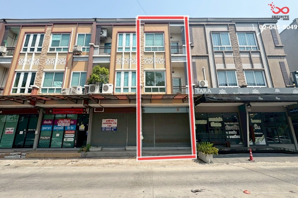 3-story commercial building for sale, Thara Avenue Rangsit, Khlong 3, Rangsit-Nakhon Nayok Road. – รูปที่ 2