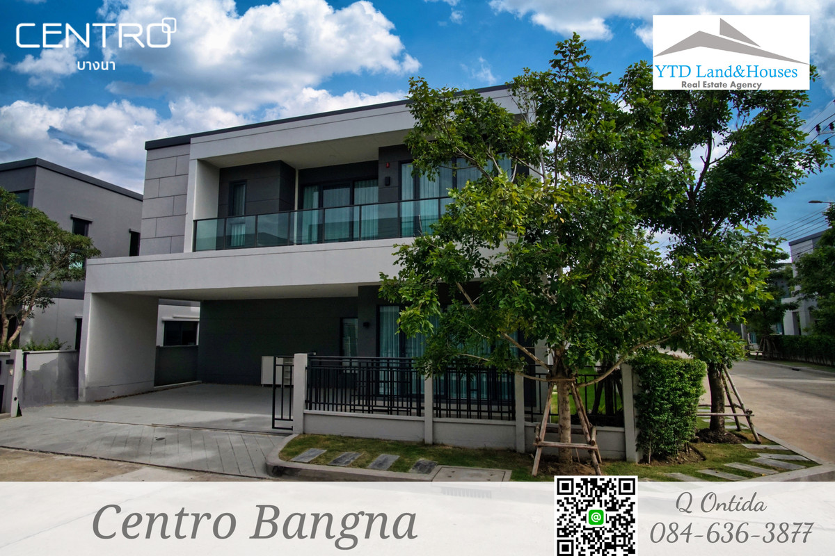 ขาย/ให้เช่า บ้านเดี่ยว โครงการ Centro บางนา L Size ติดเมกะ-บางนา ขาย/ให้เช่า บ้านเดี่ยว โครงการ Centro บางนา L Size ติดเมกะ-บางนา