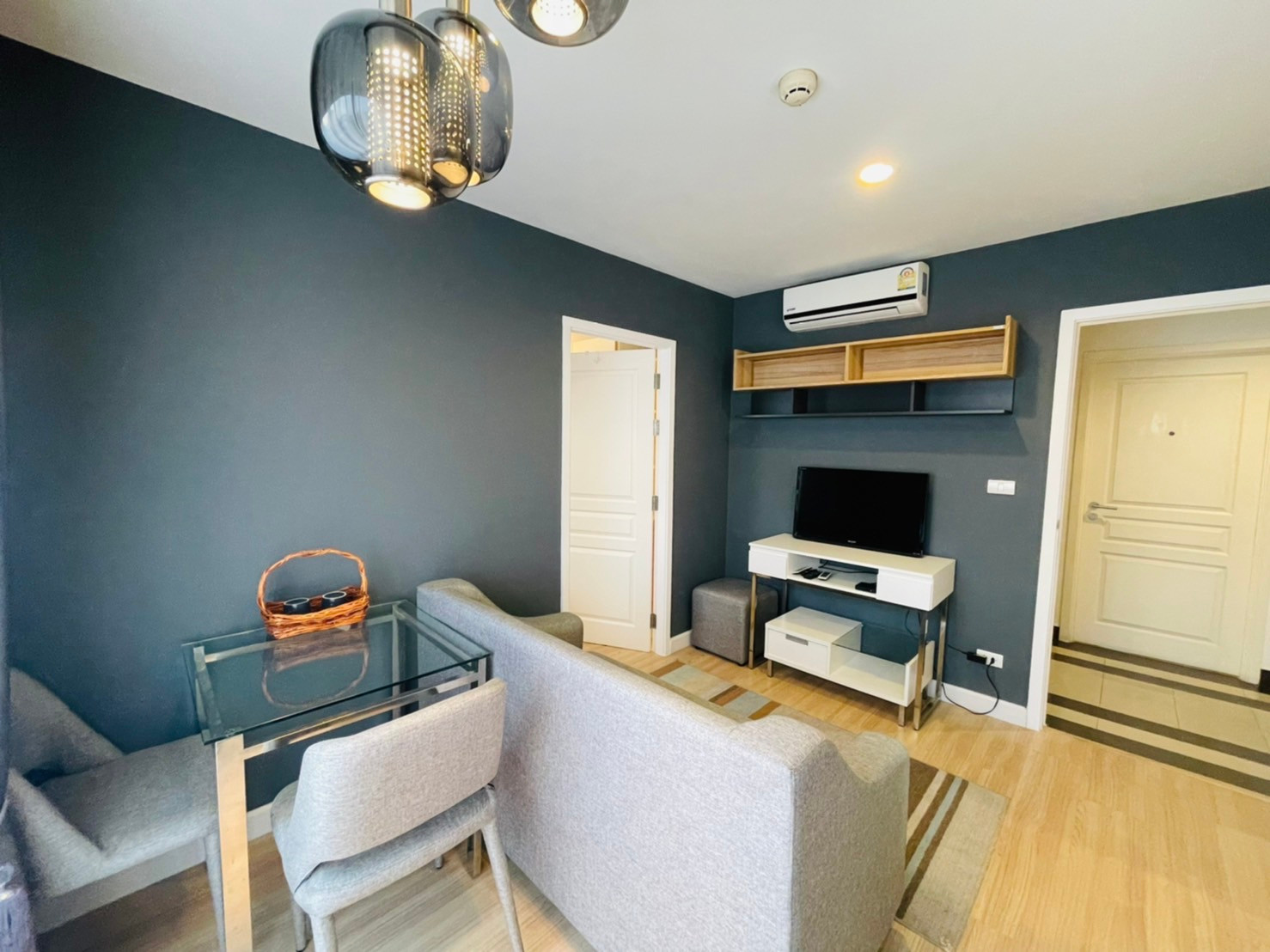 Low rise condo! The Nest Sukhumvit 22 600m. from MRT Queensirikrit 1ห้องนอน 1ห้องน้ำ 30 ตรม. 15,500ต่อเดือน